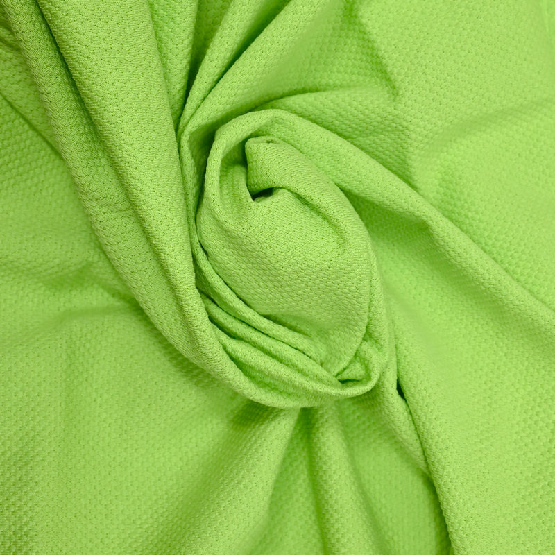 Wasabi honeycomb cotton