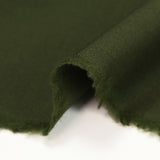 Tissu tailleur en laine Barkley vert militaire