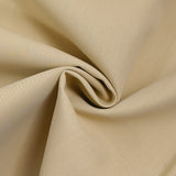 Sergé de coton bleu nuit contrecollé beige