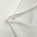 Coton imperméable fin blanc cassé