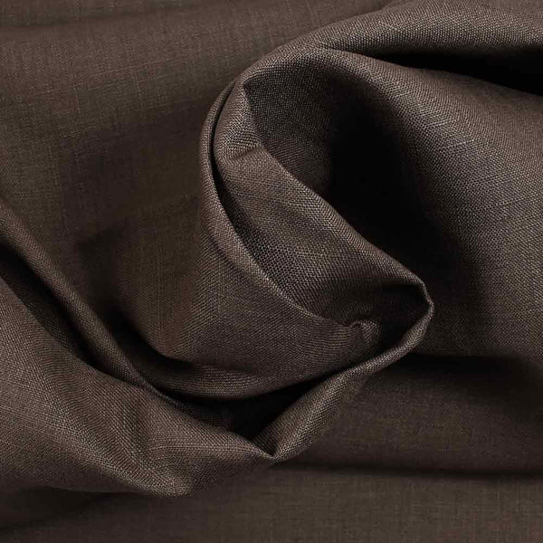 100% brown linen