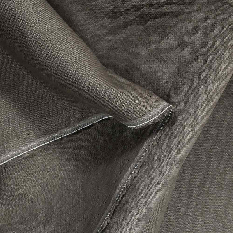 100% oxidized gray linen