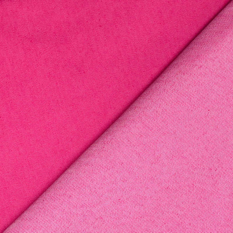 Jean's coton souple Dany fuchsia