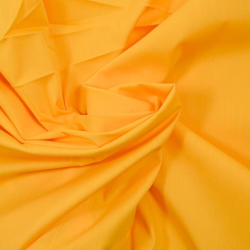 Polycoton élasthanne safran