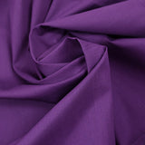 Coton uni violet
