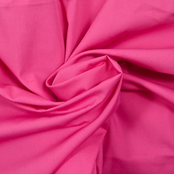 Polycoton élasthanne rose