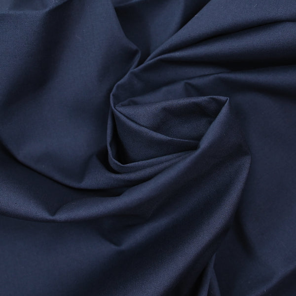 Coton élasthanne marine