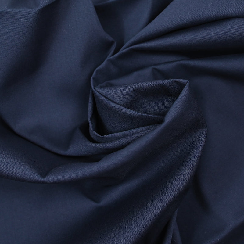 Coton élasthanne marine