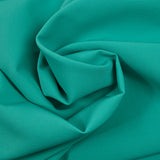 Crêpe de polyester lourd vert lagon
