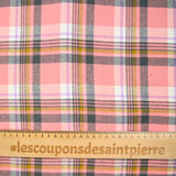 Flanela de algodón para Jules Pink y Purple Tiles
