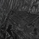Maille fine imprimée disco party noir