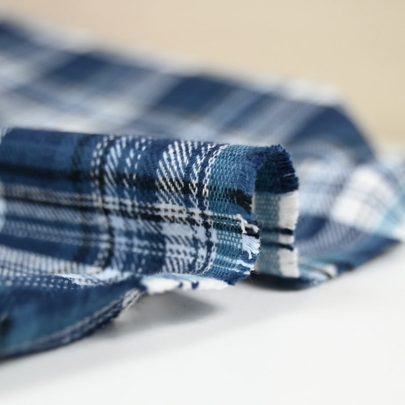 Flanela de algodón de baldosas de Victor Bleu Jean