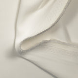 Crêpe de polyester lourd blanc cassé