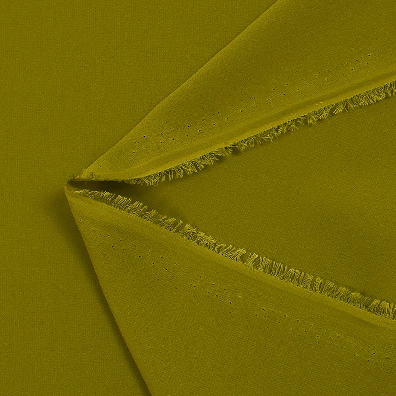 Mousseline de polyester vert avocat