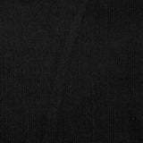 Velours de coton milleraies noir