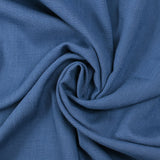 Viscose tissée bleu barbeau