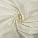 Dupion 100% seda blanquecino