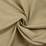 Coton uni beige