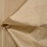 Tafetán de seda 100% beige dorado