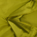 Taffetas 100% soie vert anis