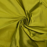 Taffetas 100% soie vert anis