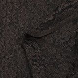 Dentelle polyester Leilani marron cachou