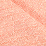 Maille plumetis sequin irisée rose poudré