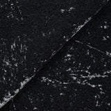Velours frappé polyester noir