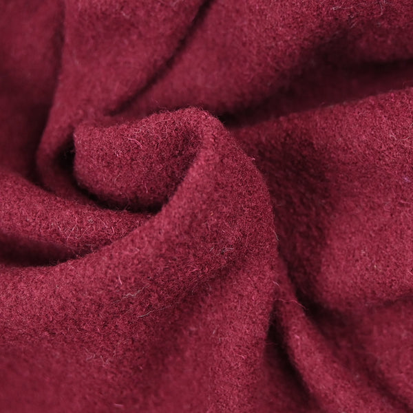 100% Laine bouillie bordeaux