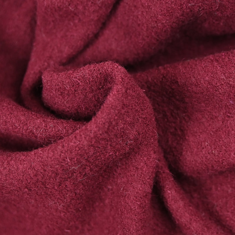 100% Laine bouillie bordeaux