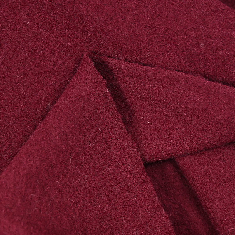 100% Laine bouillie bordeaux