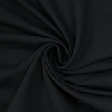 Jersey coton french terry noir