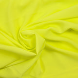 Sun yellow polyester crepe de chine
