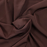 Crêpe de chine polyester lie de vin