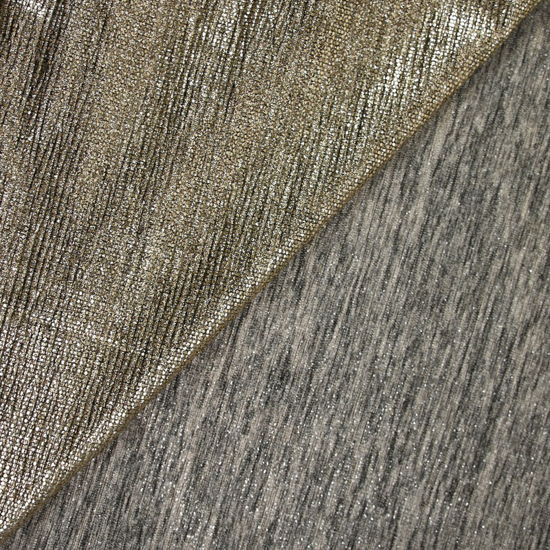 Jersey de polyester reptile doré