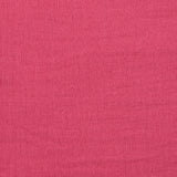 Gasa doble de algodón rosa caramelo