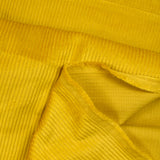 Cotton ribbed velvet 5 mm mustard