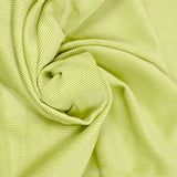 Velours côtelé polyester 2 mm vert anis
