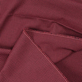 Coton tissé-teint à carreaux rouge et marine