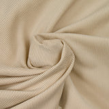 Velours côtelé polyester 2 mm sable