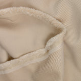 Velours côtelé polyester 2 mm sable