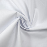 Coton uni blanc optique