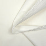 Polyester fines rayures ton sur ton blanc cassé