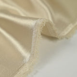 Crêpe satin polyester blond platine