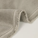 Velours côtelé polyester 2 mm grège