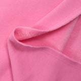 Sudadera con revés de peluche rosa claro