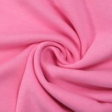 Sudadera con revés de peluche rosa claro