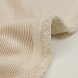 Velours côtelé polyester 2 mm sable