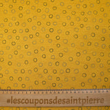 Sudadera con peluche lluvia de burbujas sobre fondo amarillo