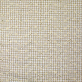Cotton Vichy Seersucker embroidered Grège background